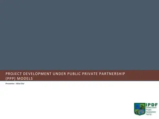 Understanding Public-Private Partnership Models in Infrastructure Project Development