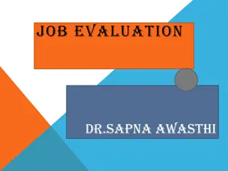 Job Evaluation: Process and Importance