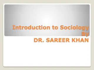 Understanding Society: Basic Concepts of Sociology