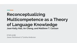 Multicompetence Theory in Language Knowledge