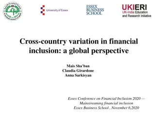 Global Financial Inclusion Variations