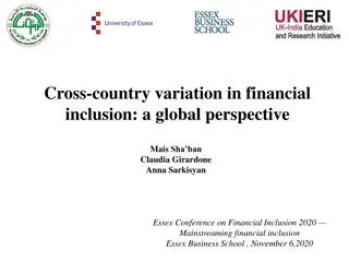 Understanding Global Financial Inclusion Variations