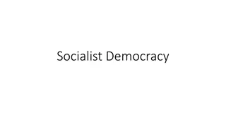Understanding Socialist Democracy: A Political Ideology Explained