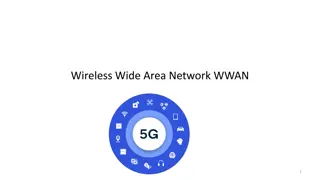 Wireless Wide Area Networks (WWAN) and Cellular Network Principles