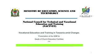 Enhancing Capacity of Church Education Facilities for Education Transformation