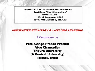 Innovative Pedagogy & Lifelong Learning in Education - A Presentation by Prof. Ganga Prasad Prasain