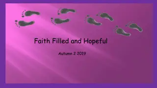 Faith Filled and Hopeful: Inspirational Messages and Prayers for Strength