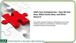 UAA Core Competencies: Fostering Student Learning and Success