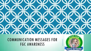 Promoting Awareness of Female Genital Cutting Through Messaging