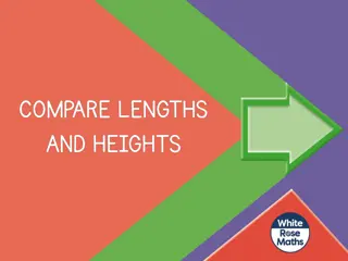 Learning Activities for Height and Length Comparison