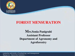 Understanding Forest Mensuration Techniques and Measurements