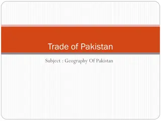 Trade and Economy of Pakistan: A Comprehensive Overview