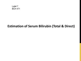 Understanding Bilirubin: Estimation, Implications, and Causes of Jaundice