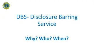 DBS (Disclosure & Barring Service): Purpose, Process, and Categories