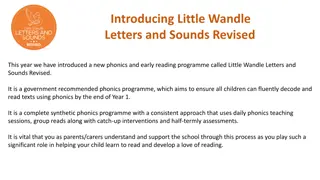 Overview of Little Wandle Letters and Sounds Programme