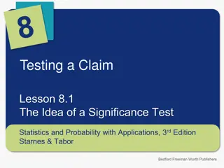 Understanding Significance Testing in Statistics