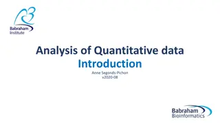 Statistical Inference and Significance in Quantitative Data Analysis