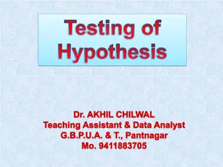 Hypothesis Testing in Statistical Analysis