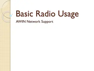Understanding AWIN Network and Radio Communication Basics