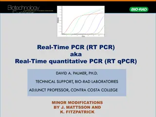 Real-Time PCR and its Applications