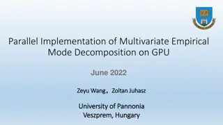 Parallel Implementation of Multivariate Empirical Mode Decomposition on GPU