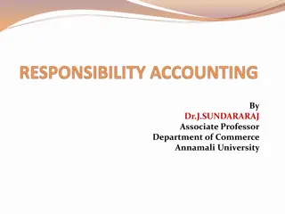 Responsibility Accounting in Organizations