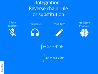 Integrating Reverse Chain Rule and Substitution in Calculus