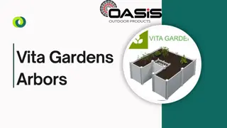 Vita Gardens: Elegant New England-Style Arbors by Oasis Outdoor