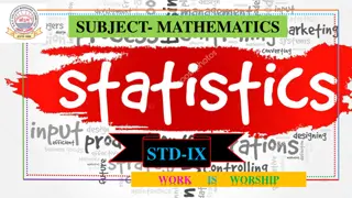 History and Applications of Statistics in Daily Life