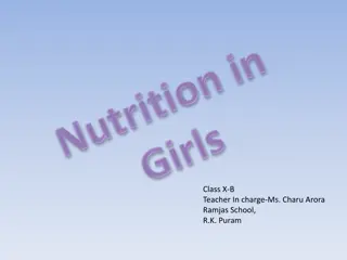 Challenges of Adolescent Nutrition: Addressing Concerns and Solutions