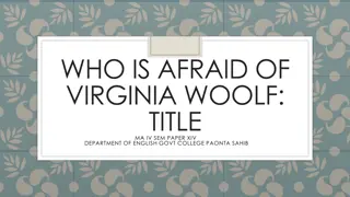 Exploring Reality vs. Illusion in 'Who's Afraid of Virginia Woolf?'