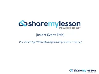 Unlocking Endless Educational Resources with Share My Lesson