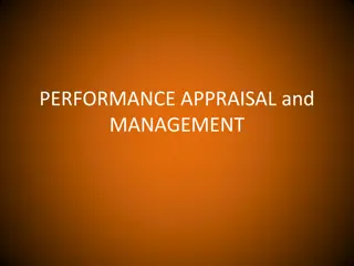 Comprehensive Guide to Performance Appraisal and Management