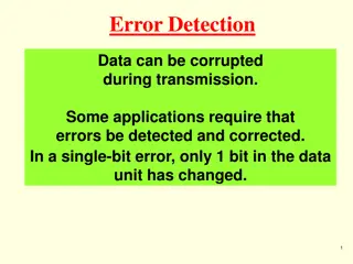 Understanding Error Detection and Checksum Methods