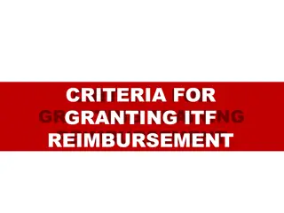 Criteria for ITF Reimbursement in Training Programs