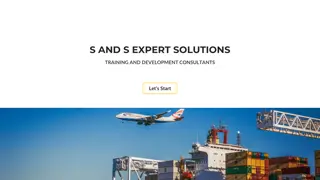 S&S Expert Solutions - Training and Development Consultants
