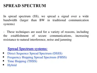 Understanding Spread Spectrum Communication Systems