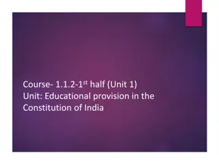 Directive Principles of State Policy in the Indian Constitution