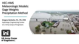Understanding Gage Weights and Precipitation Methods in Hydrologic Modeling