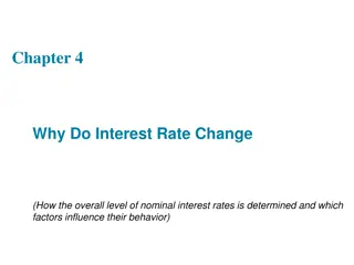 Interest Rate Dynamics in Financial Markets