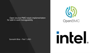 Open Source PMCI Stack Implementation for Add-In Card Manageability by Sumanth Bhat