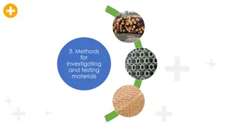 Material Testing and Investigation Methods