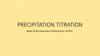 Understanding Precipitation Titration in Analytical Chemistry