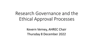 Ensuring Ethical Approval in Research Governance