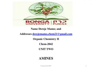 Amines in Organic Chemistry: Structure, Nomenclature, and Importance