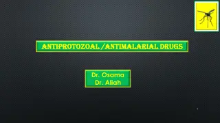 Antimalarial Drugs and Malaria Transmission