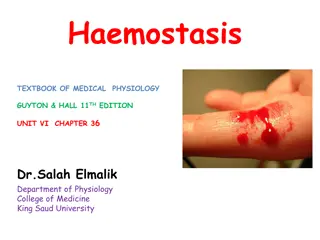 Understanding Hemostasis: Key Concepts in Blood Clotting Mechanisms