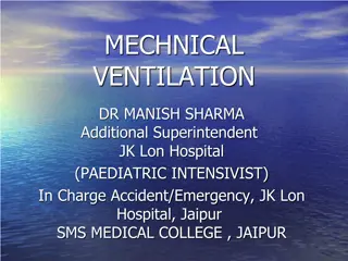 Mechanical Ventilation in Critical Care Environments