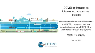 Lessons Learned and Actions Taken in UNECE Countries to Address COVID-19 Impacts on Intermodal Transport