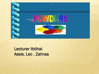 Understanding Powder Formulations in Pharmaceutical Industry